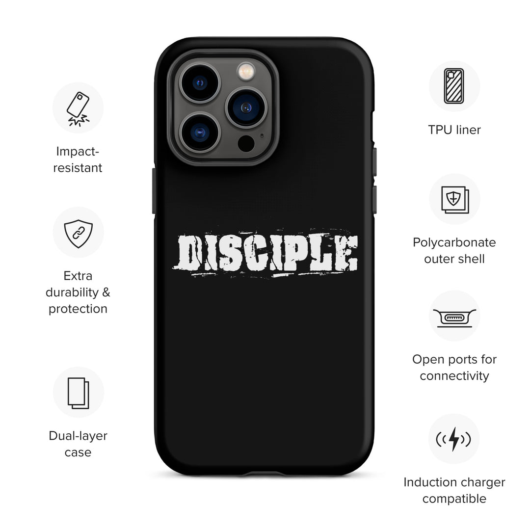 Christian Phone Case Disciple Black for iPhone® iPhone® Phone Cases   