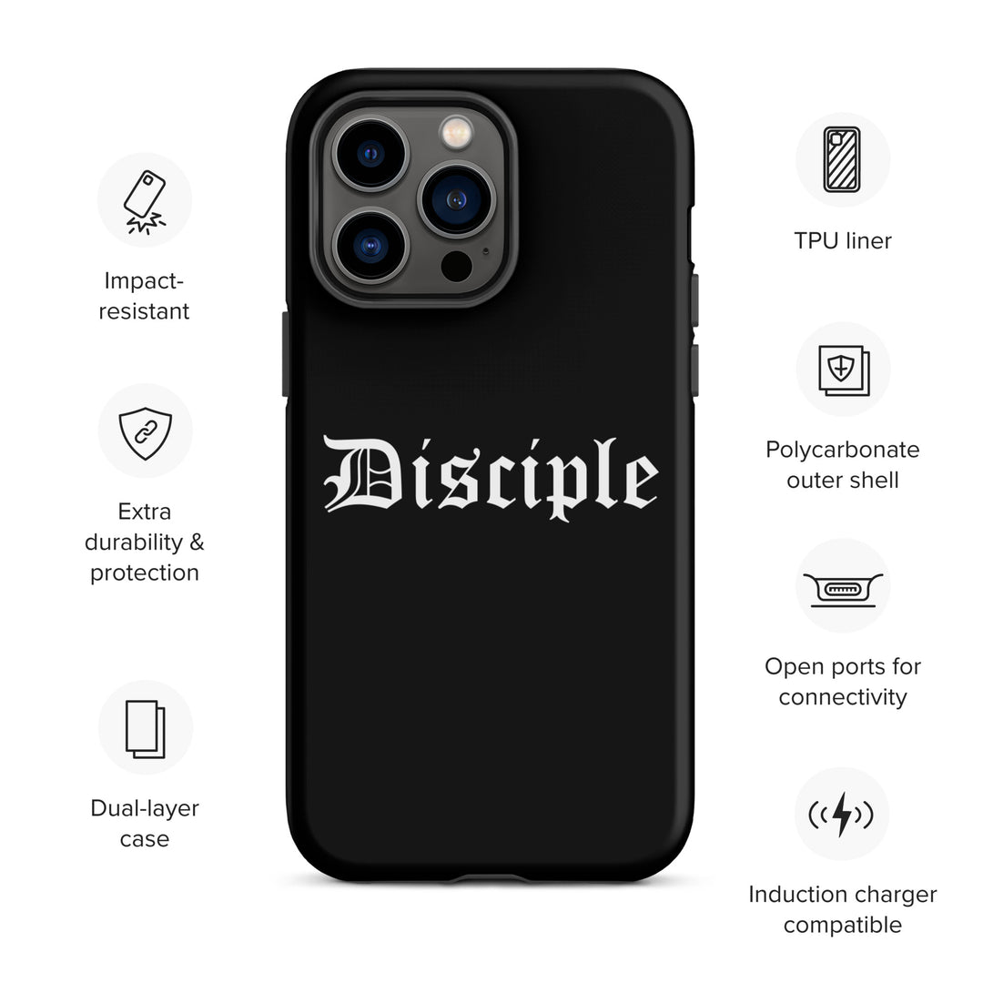 Christian Phone Case Disciple Black for iPhone® iPhone® Phone Cases   