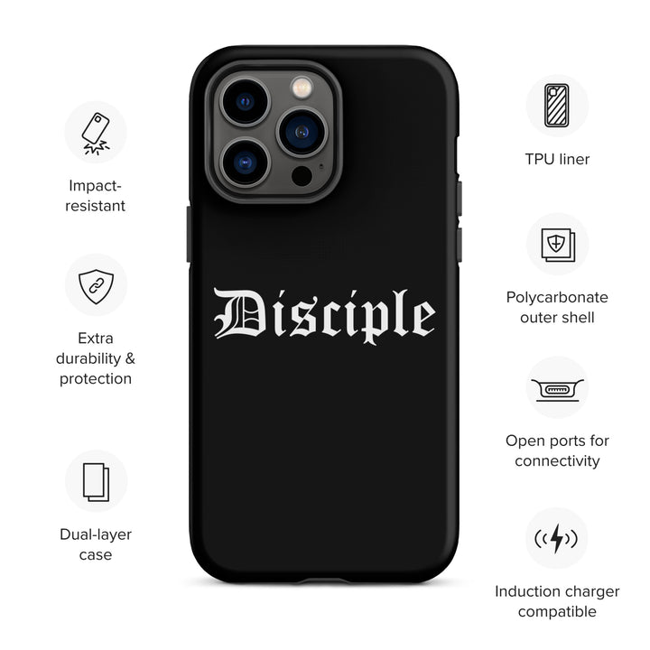 Christian Phone Case Disciple Black for iPhone® iPhone® Phone Cases   