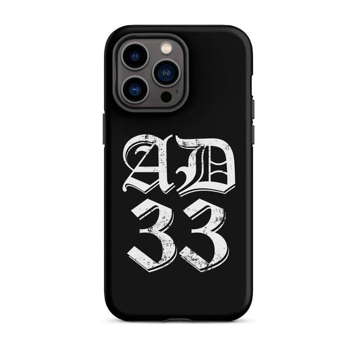 Christian Phone Case AD 33 Old English Black for iPhone® iPhone® Phone Cases Matte iPhone 14 Pro Max 