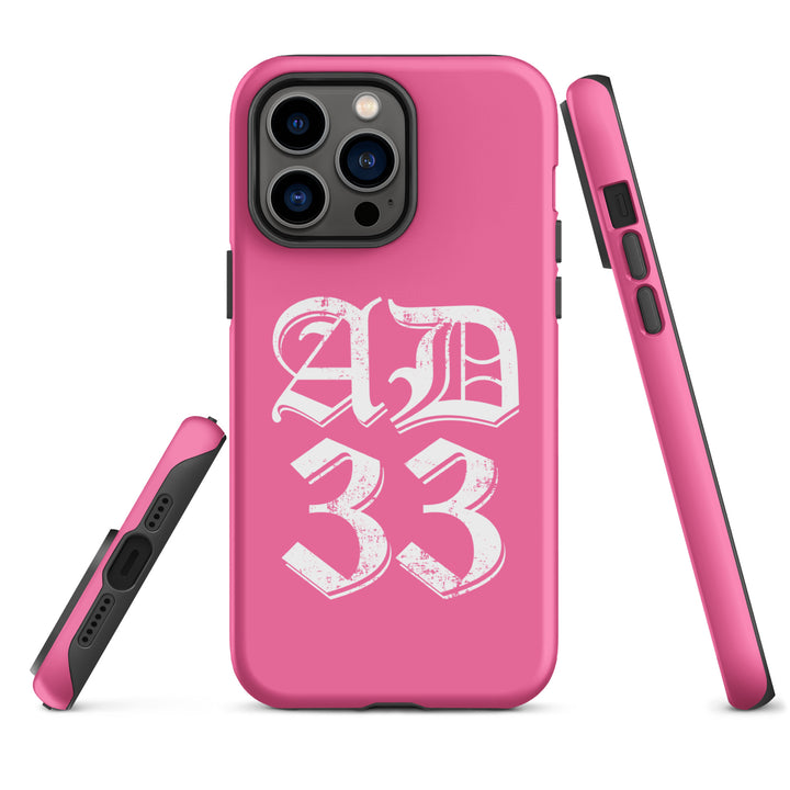 Christian Phone Case AD 33 Old English Pink for iPhone® iPhone® Phone Cases   