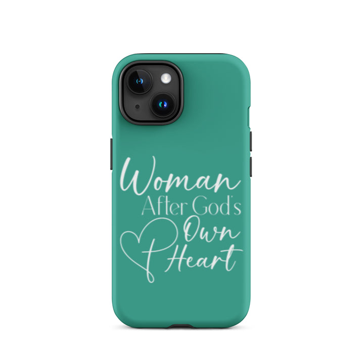 Christian Phone Case Woman After God's Heart for iPhone® iPhone® Phone Cases Matte iPhone 15 