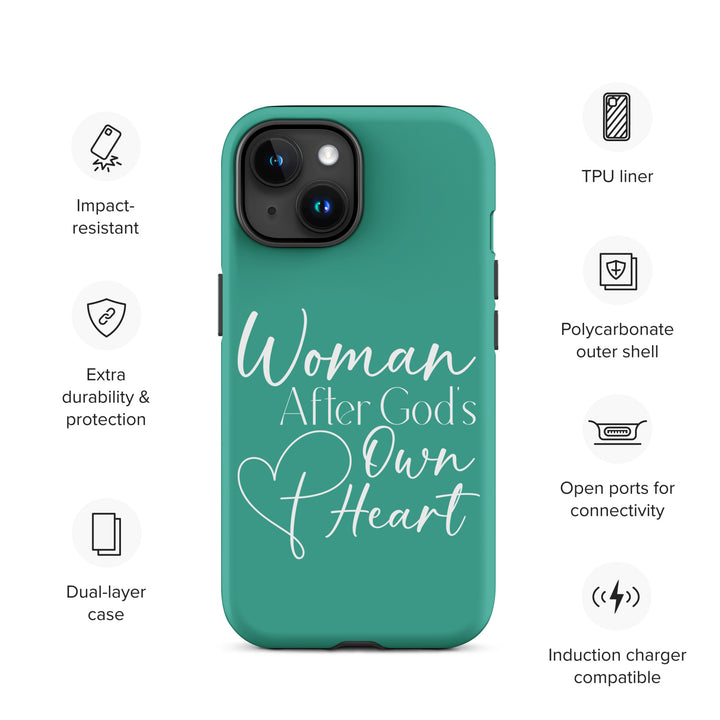 Christian Phone Case Woman After God's Heart for iPhone® iPhone® Phone Cases   