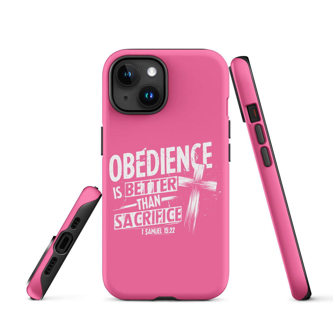 Christian Phone Case Obedience IS Better for iPhone® iPhone® Phone Cases   