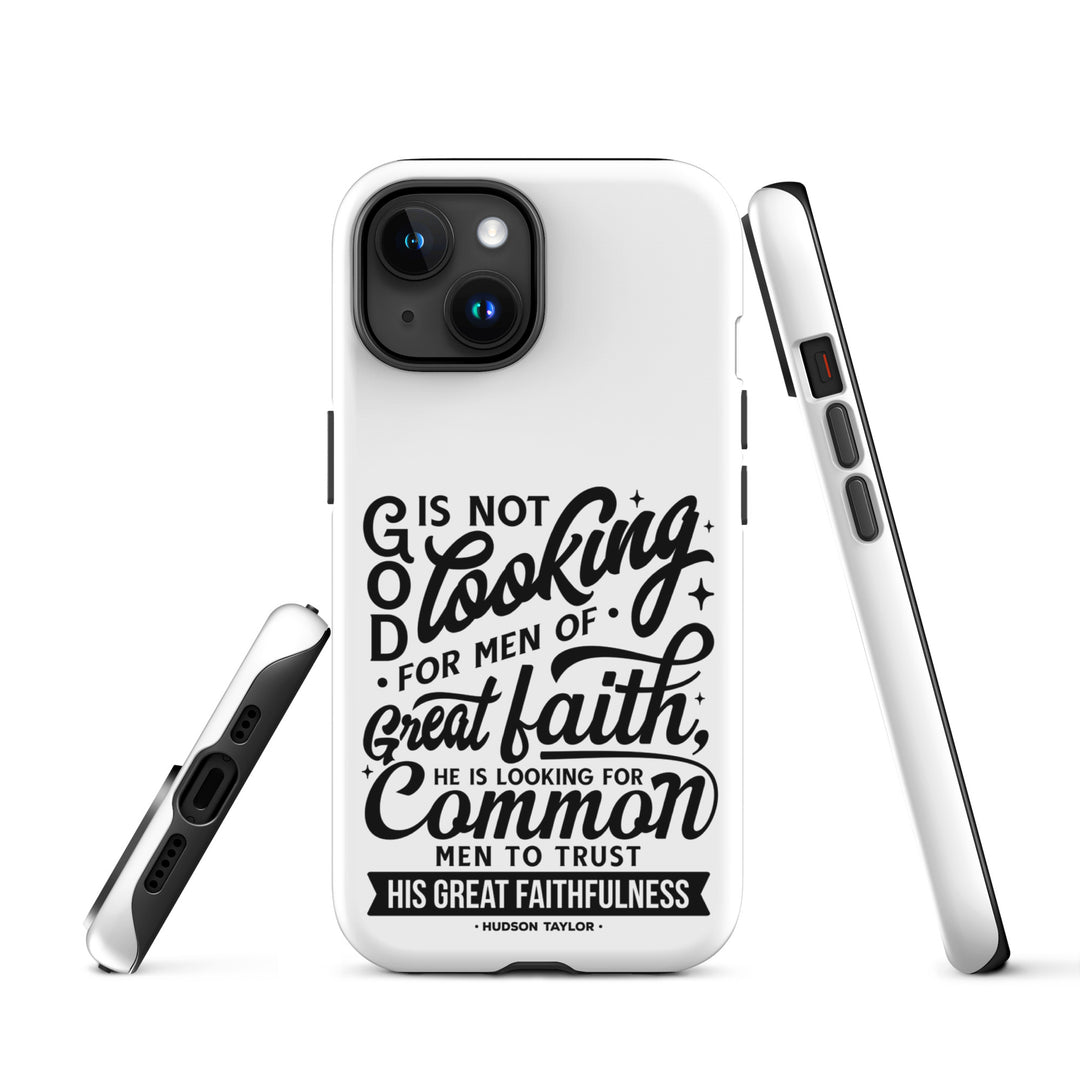 Christian Phone Case Common Men White for iPhone® iPhone® Phone Cases   