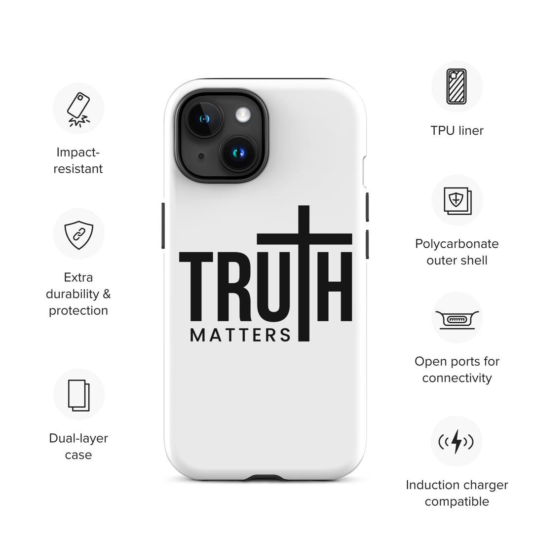 Christian Phone Case Truth Matters White for iPhone® iPhone® Phone Cases   