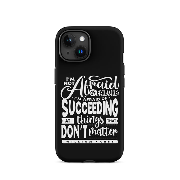 Christian Phone Case Things That Matter Black for iPhone® iPhone® Phone Cases Matte iPhone 15 