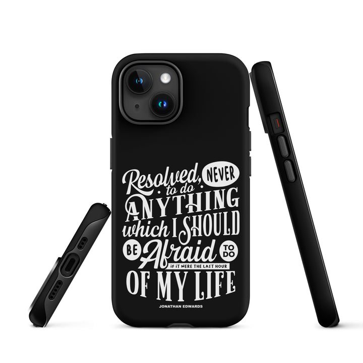 Christian Phone Case Last Hour Black for iPhone® iPhone® Phone Cases   