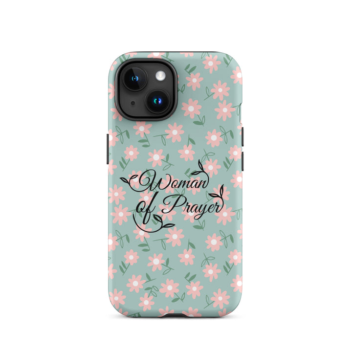 Christian Phone Case Woman of Prayer Daisy for iPhone® iPhone® Phone Cases Matte iPhone 15 