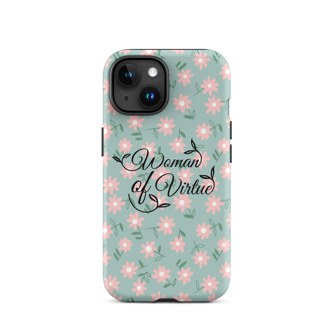 Christian Phone Case Woman of Virtue Daisy for iPhone® iPhone® Phone Cases Matte iPhone 15 