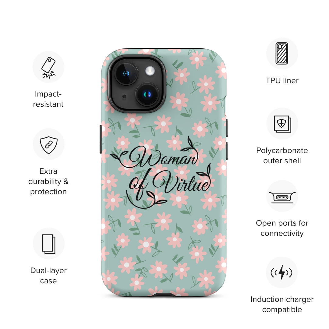 Christian Phone Case Woman of Virtue Daisy for iPhone® iPhone® Phone Cases   