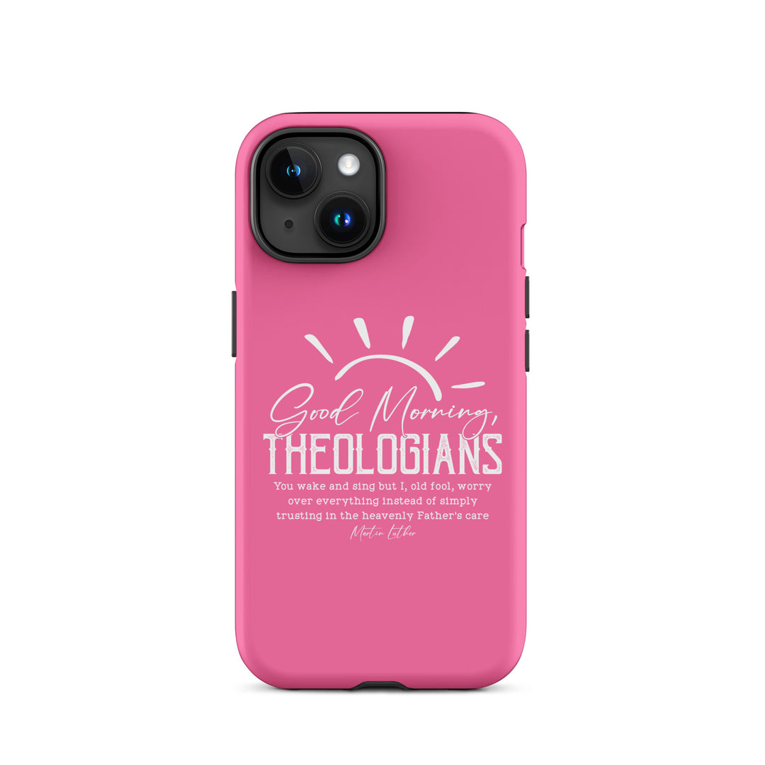 Christian Phone Case Luther's Theologians Pink for iPhone® iPhone® Phone Cases Matte iPhone 15 