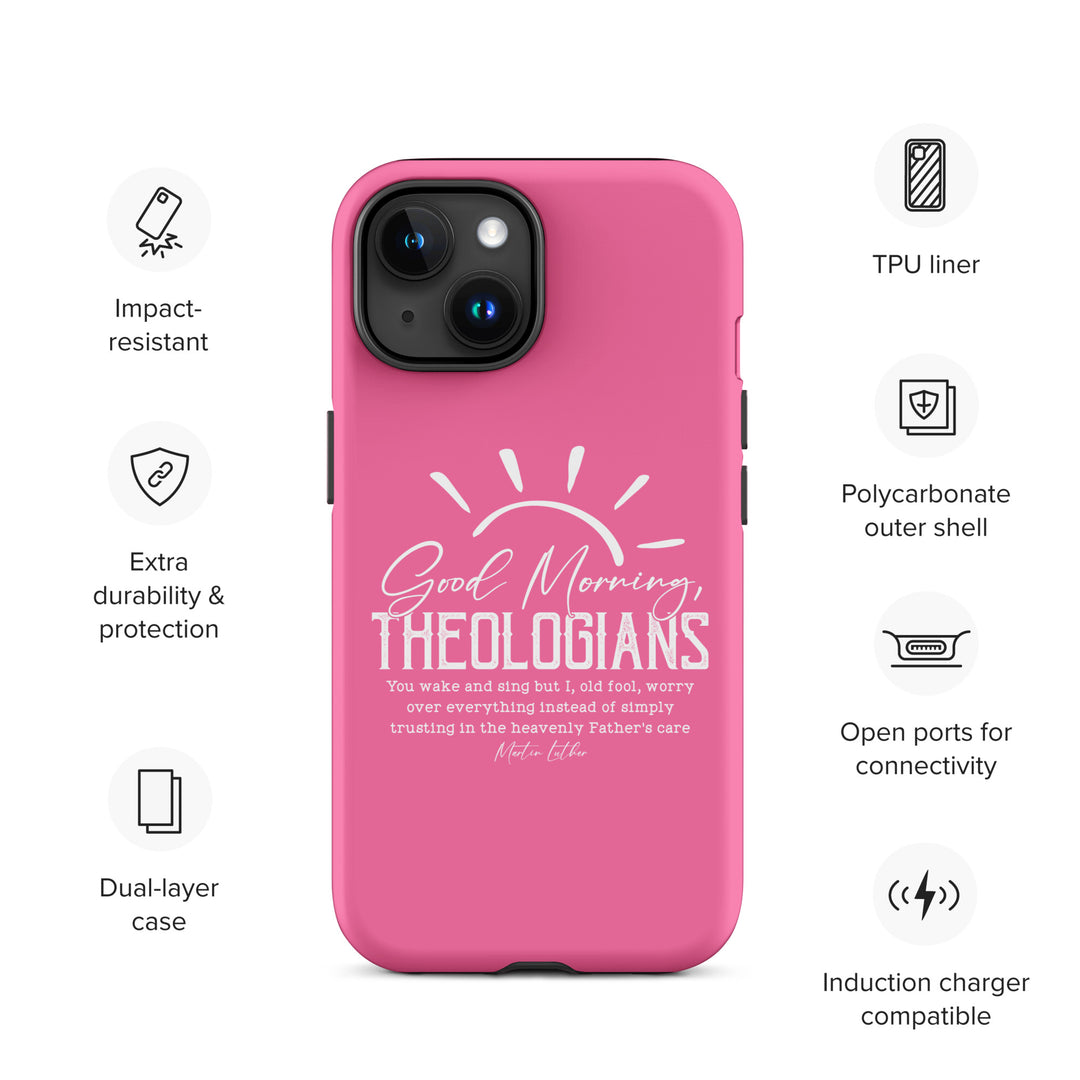 Christian Phone Case Luther's Theologians Pink for iPhone® iPhone® Phone Cases   