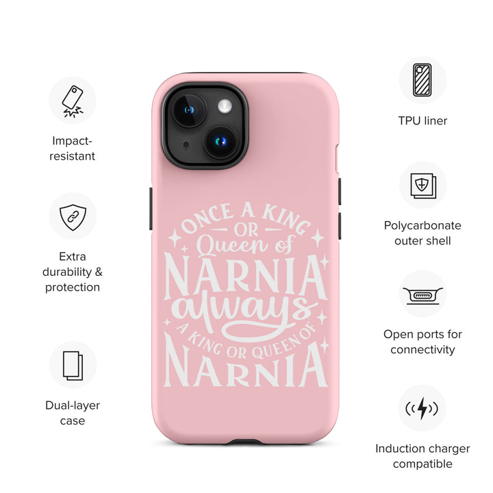 Christian Phone Case King or Queen Narnia Pink for iPhone® iPhone® Phone Cases   