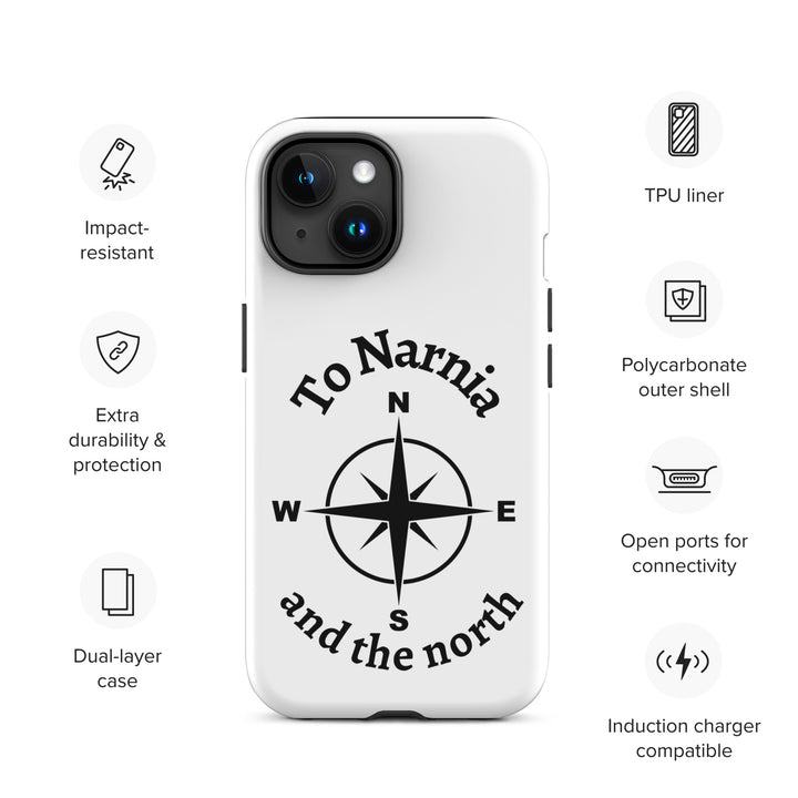 Christian Phone Case To Narnia White Christian Phone Case for iPhone® iPhone® Phone Cases   