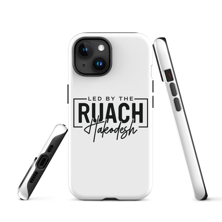 Christian Phone Case Led By Ruach Hakodesh White for iPhone® iPhone® Phone Cases   