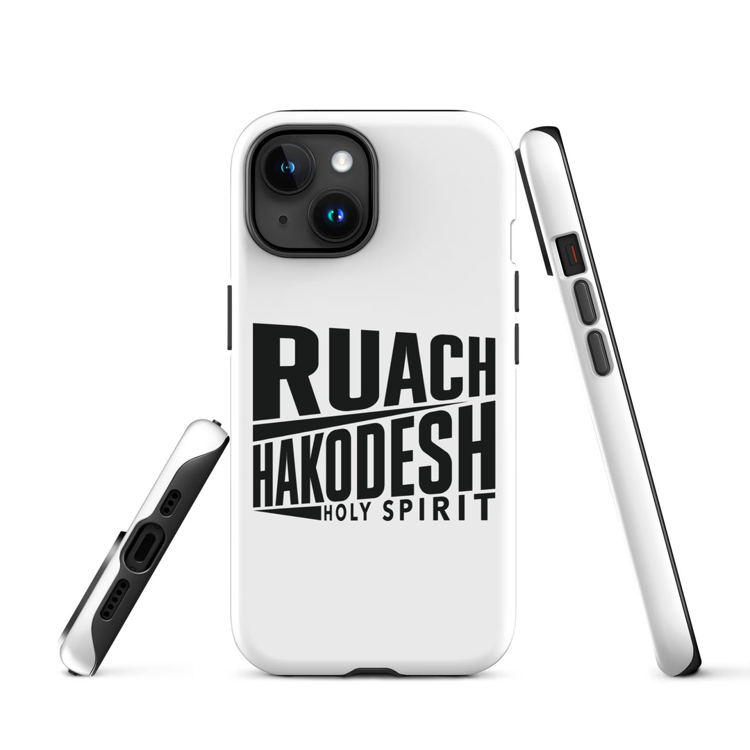 Christian Phone Case Ruach Hakodesh Holy Spirit White for iPhone® iPhone® Phone Cases   