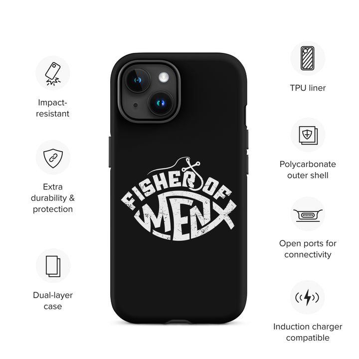 Christian Phone Case Fisher of Men Black for iPhone® iPhone® Phone Cases   