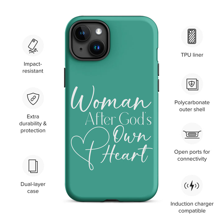 Christian Phone Case Woman After God's Heart for iPhone® iPhone® Phone Cases   