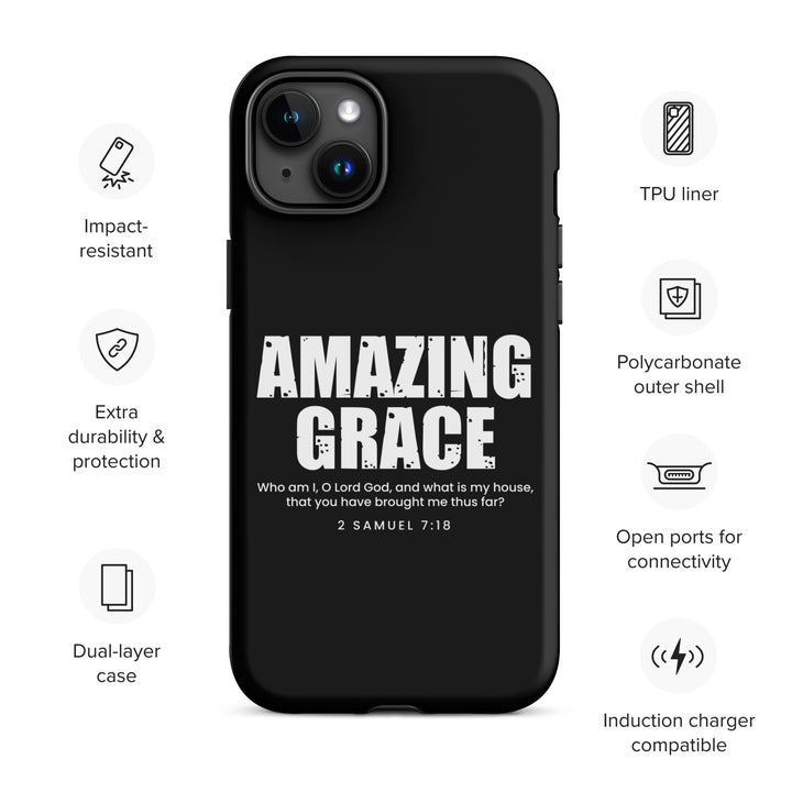 Christian Phone Case Amazing Grace for iPhone® iPhone® Phone Cases   