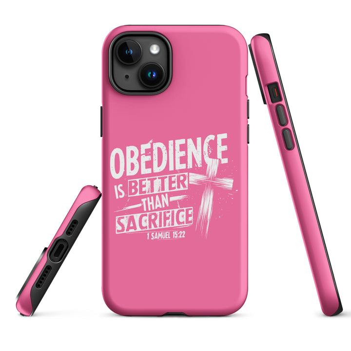 Christian Phone Case Obedience IS Better for iPhone® iPhone® Phone Cases   