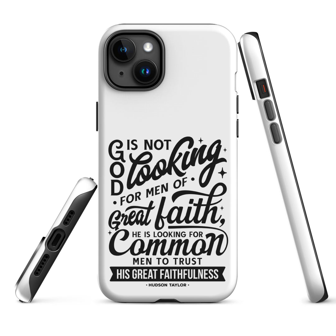 Christian Phone Case Common Men White for iPhone® iPhone® Phone Cases   