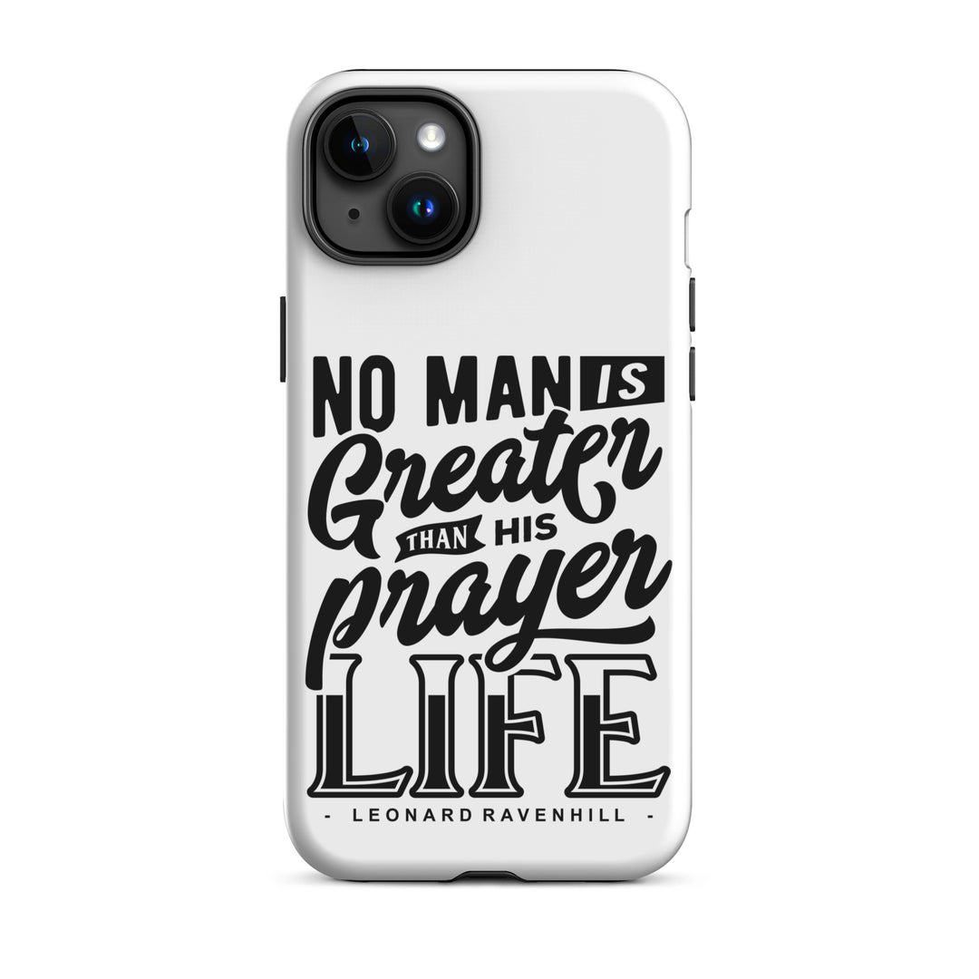 Christian Phone Case Prayer Life White for iPhone® iPhone® Phone Cases Matte iPhone 15 Plus 