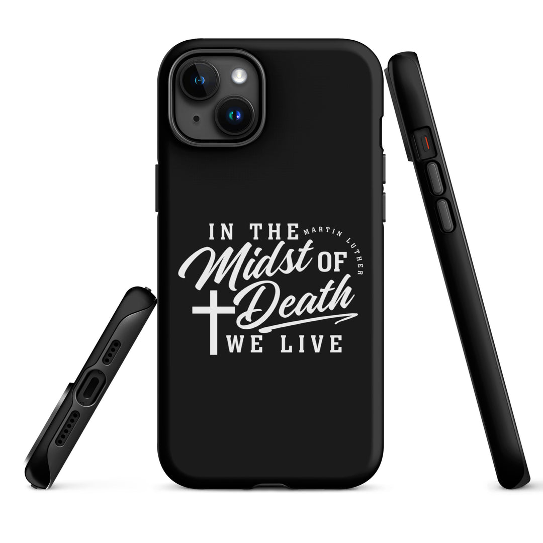 Christian Phone Case Midst of Death Black for iPhone® iPhone® Phone Cases   