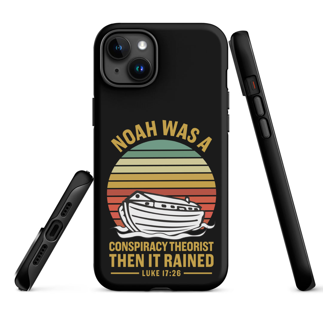 Christian Phone Case Noah Conspiracy Black for iPhone® iPhone® Phone Cases   