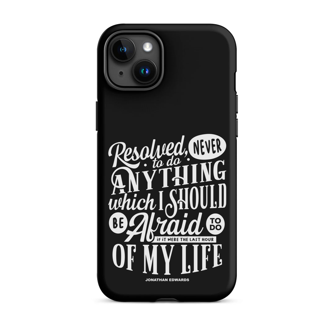 Christian Phone Case Last Hour Black for iPhone® iPhone® Phone Cases Matte iPhone 15 Plus 