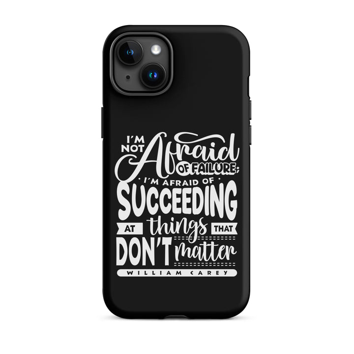 Christian Phone Case Things That Matter Black for iPhone® iPhone® Phone Cases Matte iPhone 15 Plus 