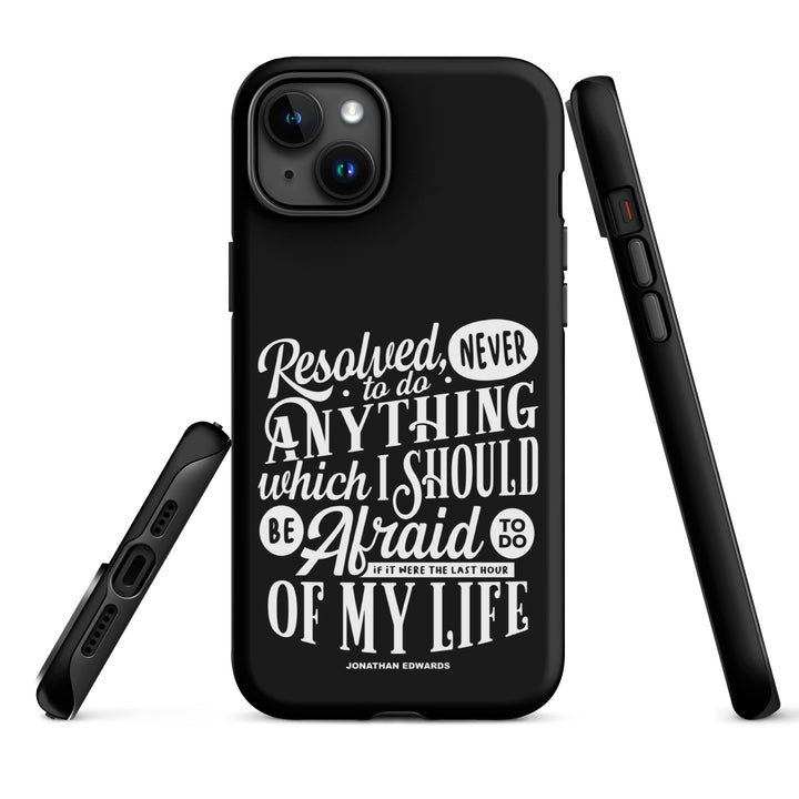 Christian Phone Case Last Hour Black for iPhone® iPhone® Phone Cases   