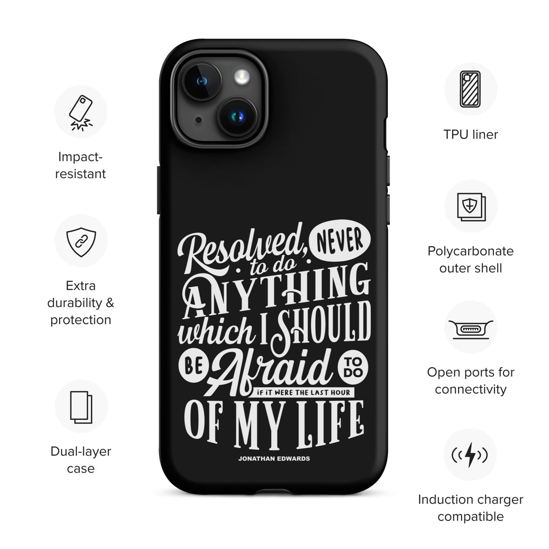 Christian Phone Case Last Hour Black for iPhone® iPhone® Phone Cases   