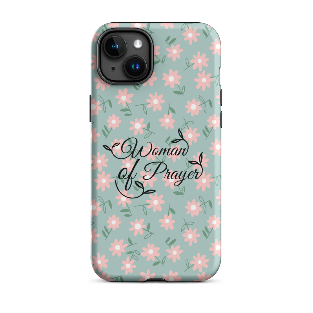 Christian Phone Case Woman of Prayer Daisy for iPhone® iPhone® Phone Cases Matte iPhone 15 Plus 