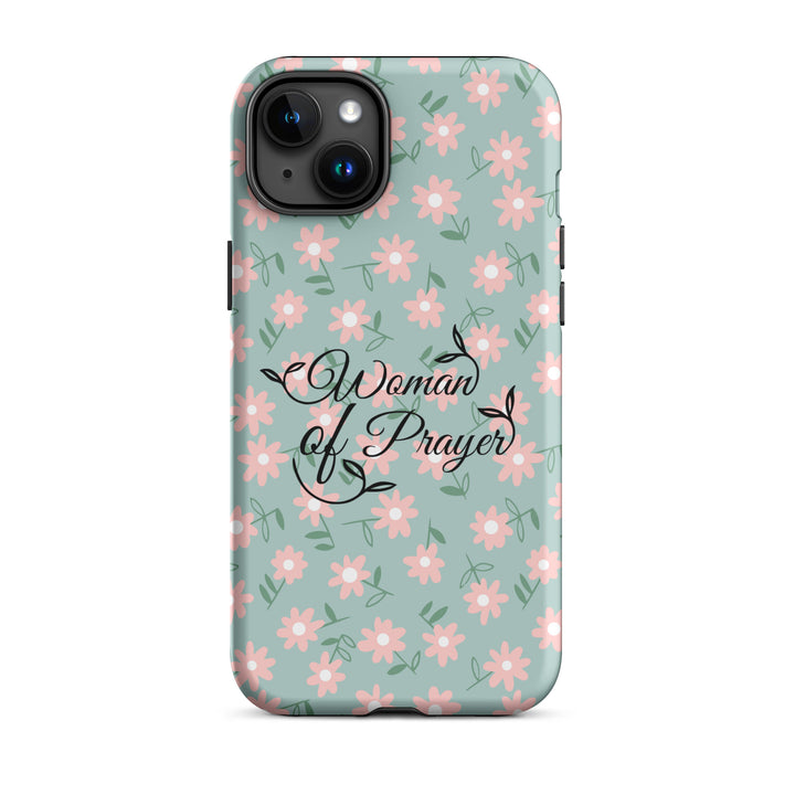 Christian Phone Case Woman of Prayer Daisy for iPhone® iPhone® Phone Cases Matte iPhone 15 Plus 