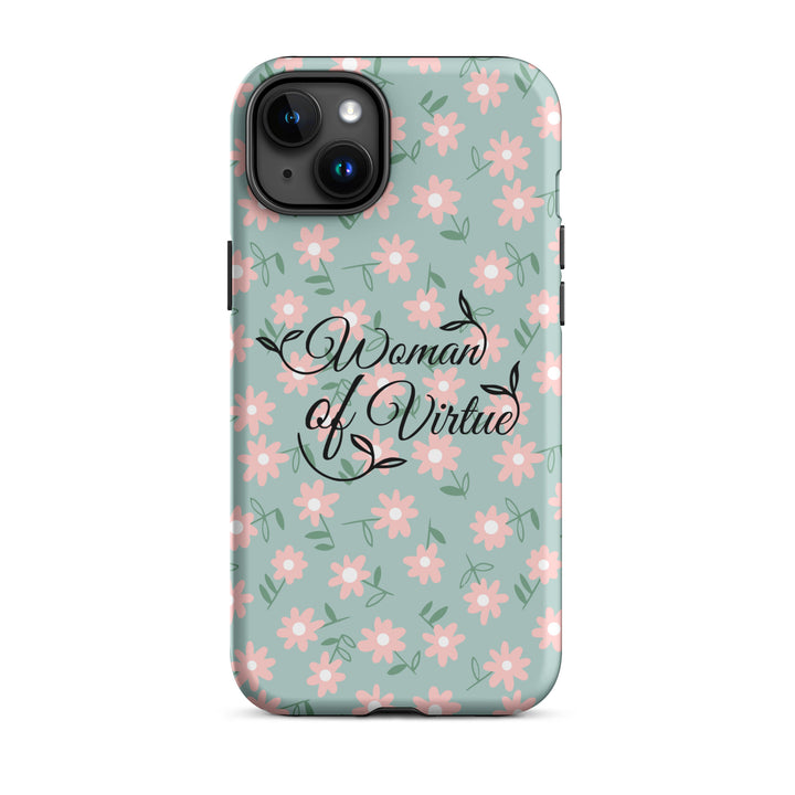 Christian Phone Case Woman of Virtue Daisy for iPhone® iPhone® Phone Cases Matte iPhone 15 Plus 