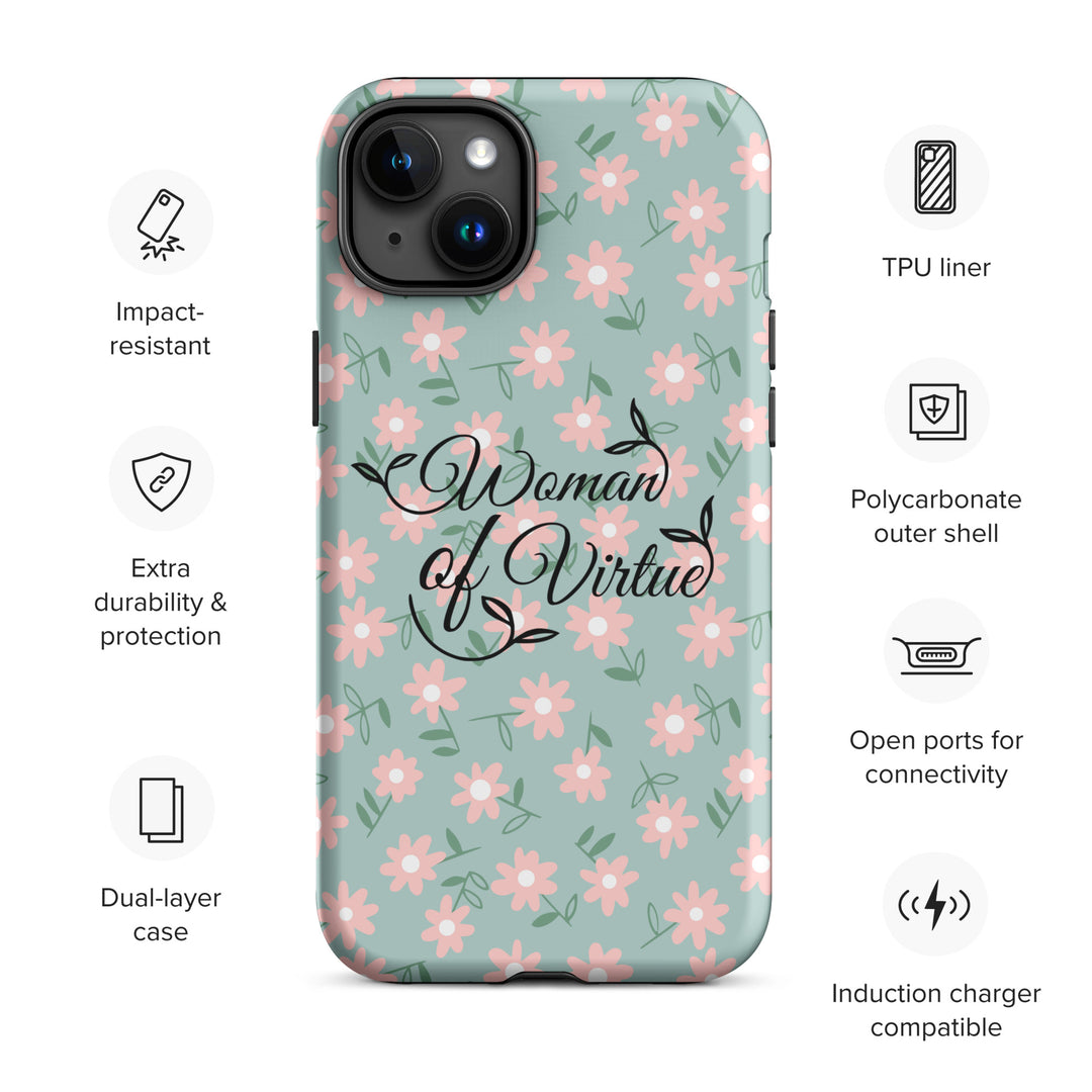 Christian Phone Case Woman of Virtue Daisy for iPhone® iPhone® Phone Cases   