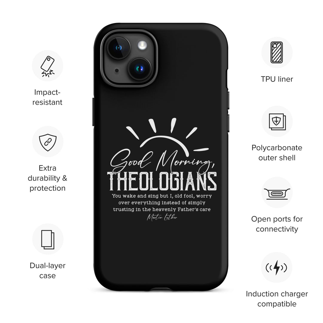 Christian Phone Case Luther's Theologians Black for iPhone® iPhone® Phone Cases   