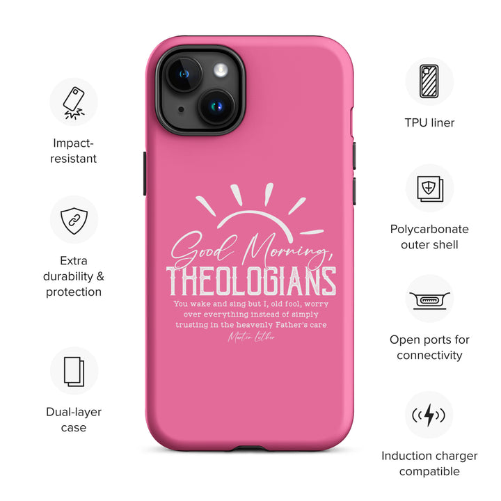 Christian Phone Case Luther's Theologians Pink for iPhone® iPhone® Phone Cases   