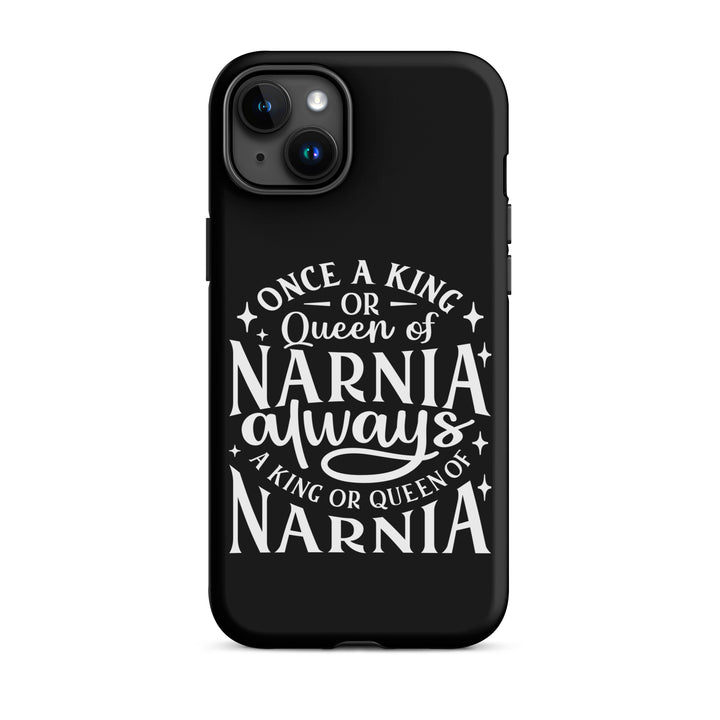 Christian Phone Case King or Queen Narnia Black for iPhone® iPhone® Phone Cases Matte iPhone 15 Plus 