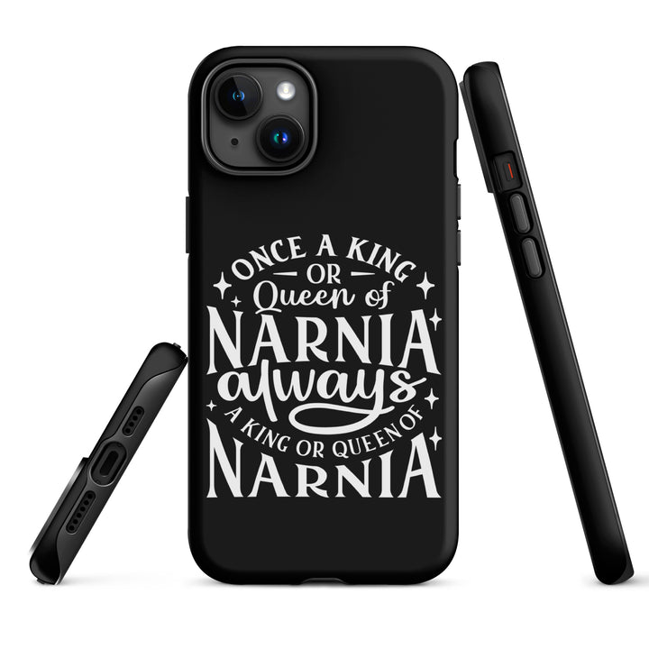 Christian Phone Case King or Queen Narnia Black for iPhone® iPhone® Phone Cases   