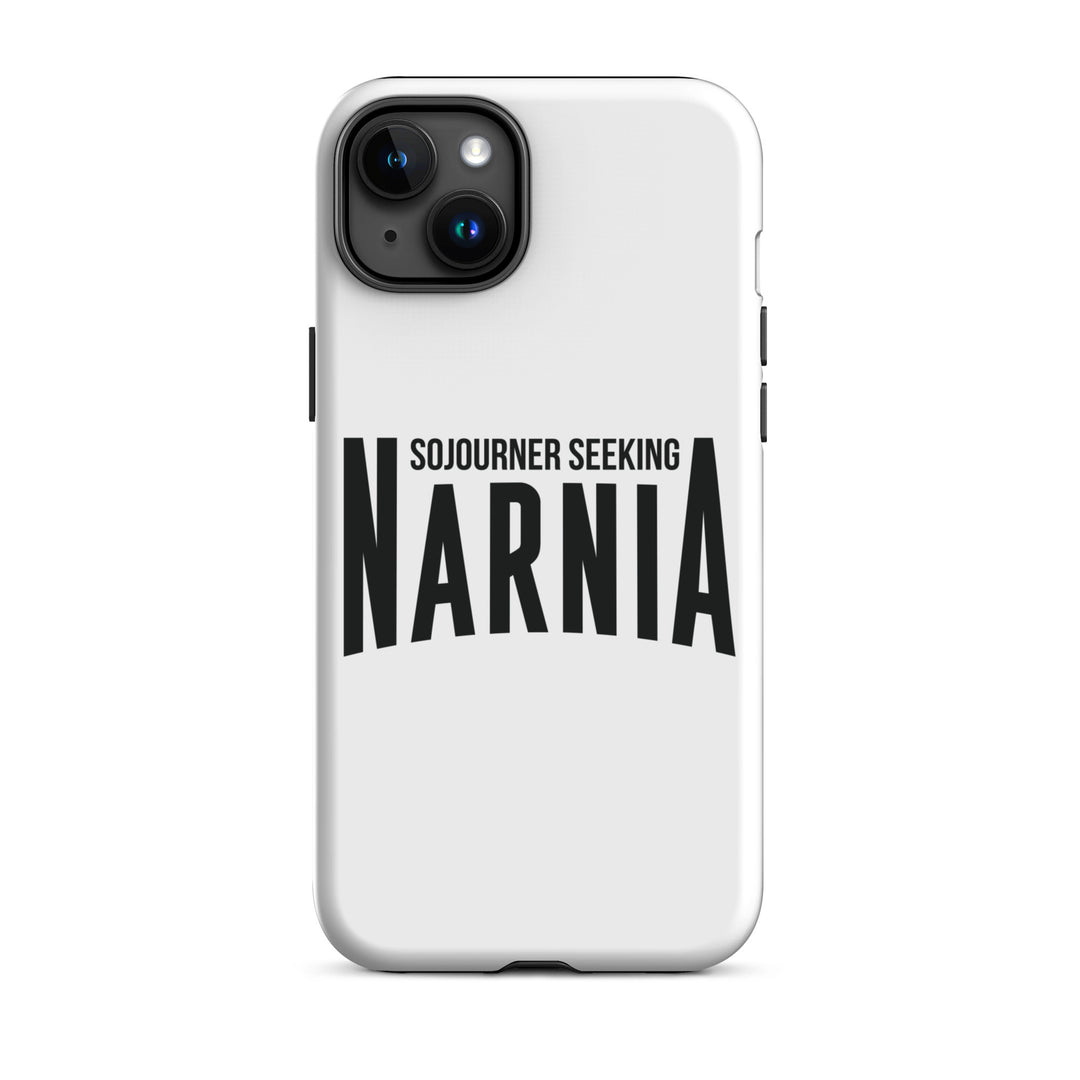 Christian Phone Case Sojourner Seeking Narnia White for iPhone® iPhone® Phone Cases Matte iPhone 15 Plus 