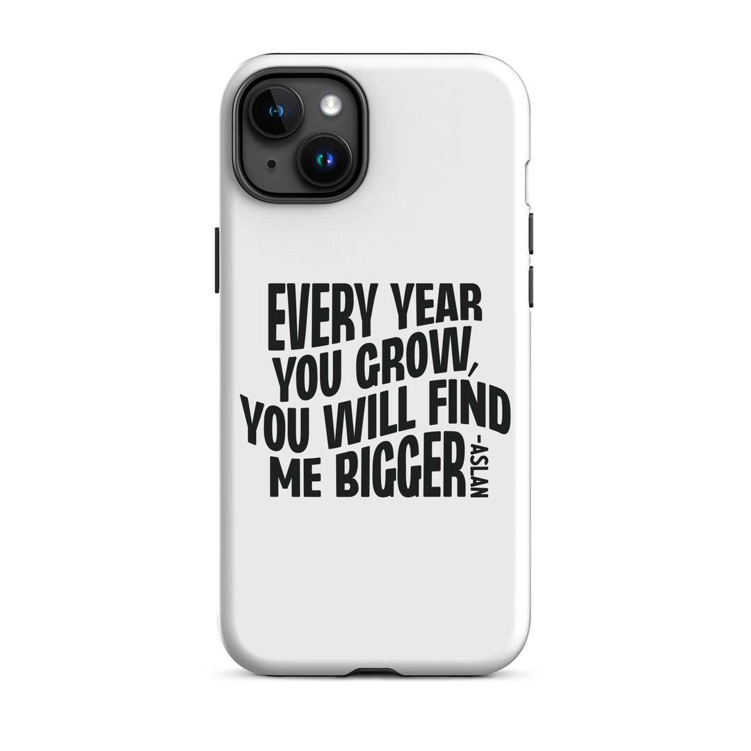 Christian Phone Case Every Year You Grow White  for iPhone® iPhone® Phone Cases Matte iPhone 15 Plus 