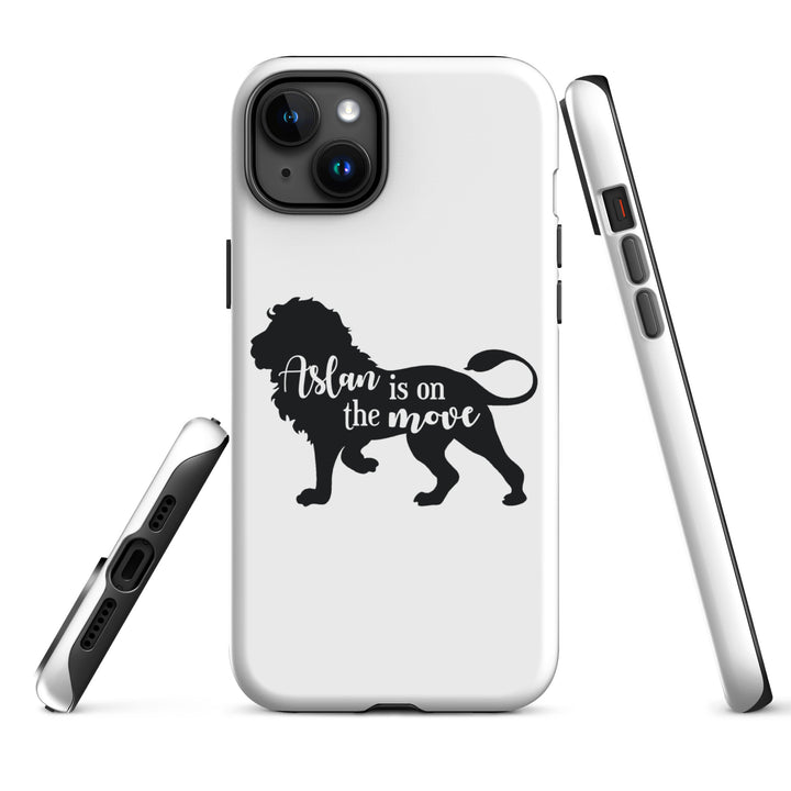 Christian Phone Case Aslan Is On The Move White for iPhone® iPhone® Phone Cases   