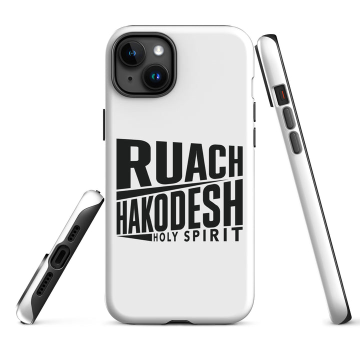 Christian Phone Case Ruach Hakodesh Holy Spirit White for iPhone® iPhone® Phone Cases   