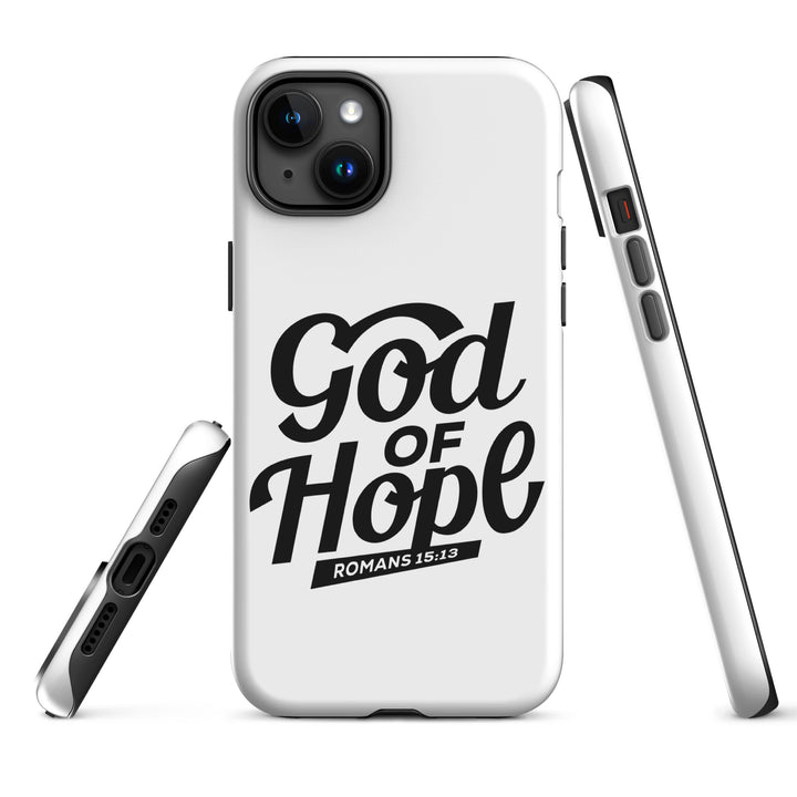 Christian Phone Case God of Hope White for iPhone® iPhone® Phone Cases   