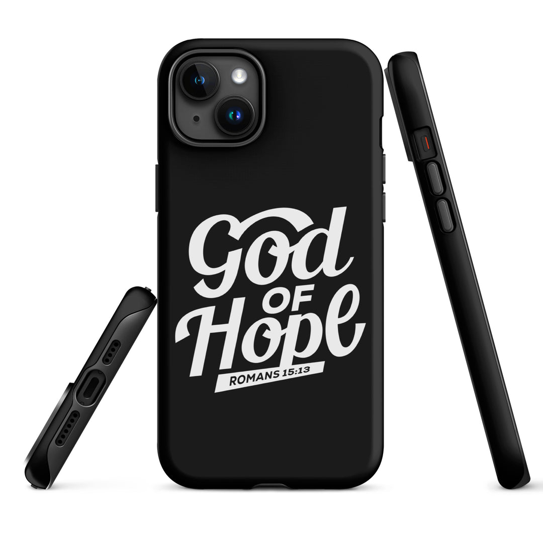 Christian Phone Case God of Hope Black for iPhone® iPhone® Phone Cases   