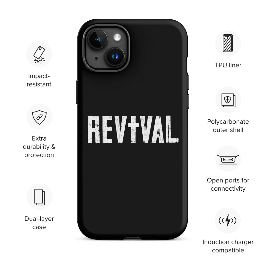 Christian Phone Case Revival Black for iPhone® iPhone® Phone Cases   