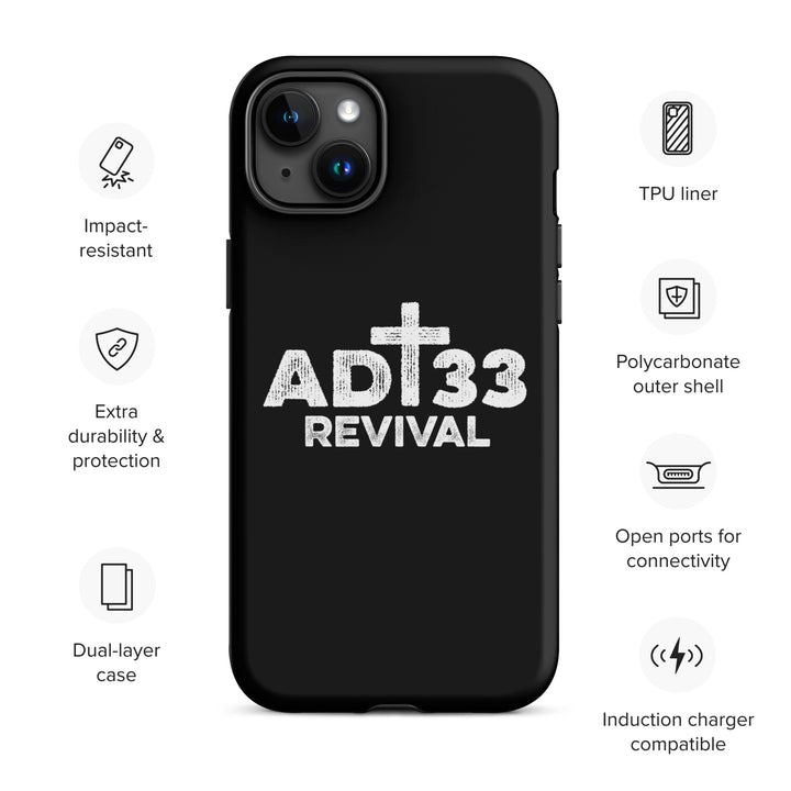 Christian Phone Case AD 33 Revival Black for iPhone® iPhone® Phone Cases   