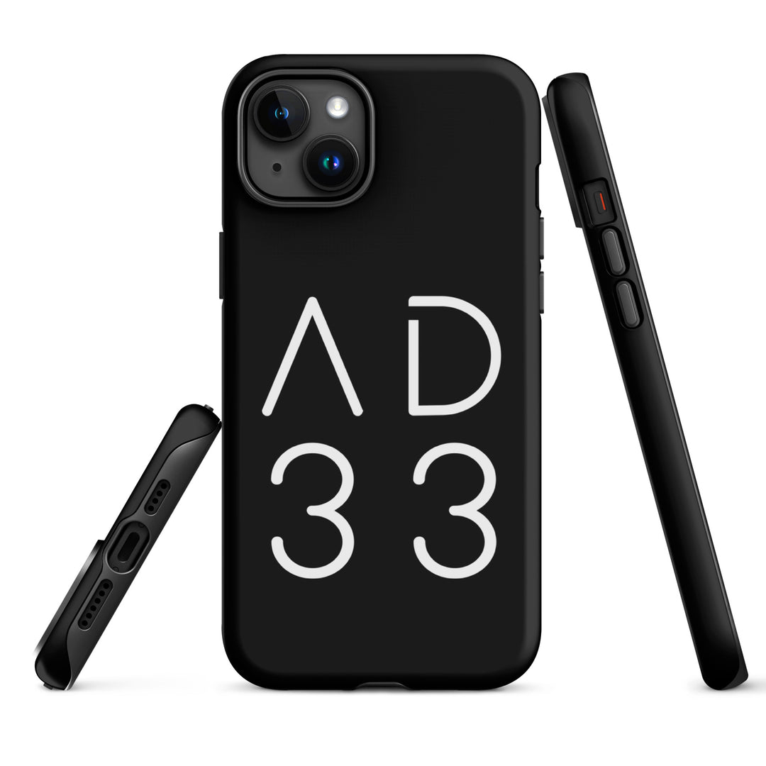 Christian Phone Case AD 33 Black for iPhone® iPhone® Phone Cases   